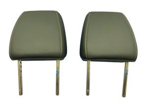 2025 Mazda CX-70 Black Seat Nappa Leather Headrest Set - Front, Right (Passenger) (Used OEM)