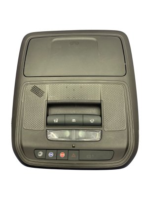 2025 Buick Enclave Overhead Console with Dome Light and Sunroof Switches - Front (Used OEM)