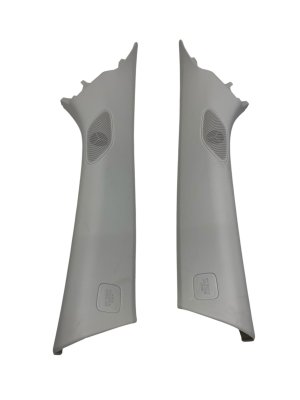 2023-2025 Honda Pilot Gray A-Pillar Trim Panel with Speaker - Front, Left (Driver) (Used OEM)