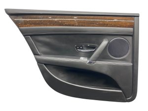 2013-2019 Bentley Flying Spur Beluga (Black) Door Interior Trim Panel - Rear, Left (Driver) (Used OEM)