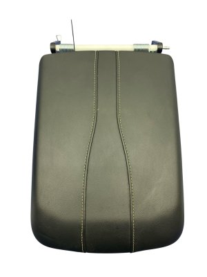 2024-2025 GMC Acadia Black Center Console Armrest Storage Lid Cover with Stitching (Used OEM)