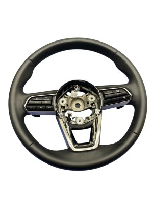 2025 Mazda CX-70 Black Heated Nappa Leather Steering Wheel - Front (Used OEM)