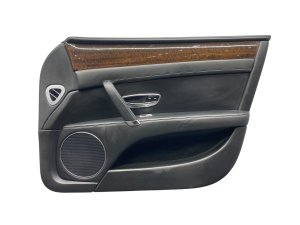 2013-2019 Bentley Flying Spur Beluga (Black) Door Interior Trim Panel - Front, Right (Passenger) (Used OEM)