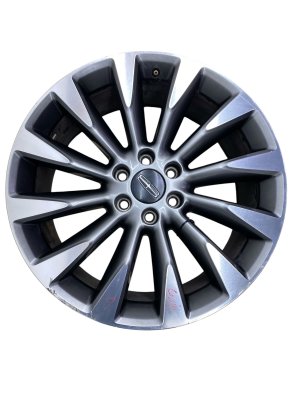 2018-2022 Lincoln Navigator 22x9.5 12-Spoke Machined Dark Gray Aluminum Alloy Wheel (Used OEM)