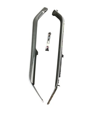2020-2024 Audi Q7 Brown Center Console Bezel Trim Set (Used OEM)