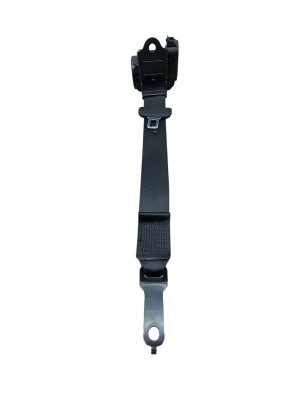 2019-2025 Audi Q8 Black Center Seat Belt Assembly - Rear, Left (Driver) (Used OEM)