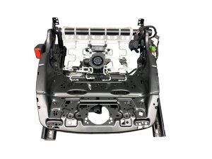2017-2025 Audi Q7 Lower Power Seat Track Frame with Motors - Front, Left (Driver) (Used OEM)