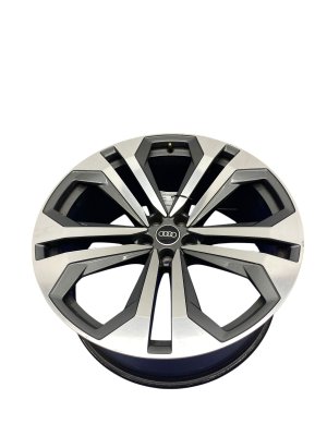 2019-2023 Audi Q8 21x10 5-Spoke Silver Painted Alloy Wheel (Used OEM)