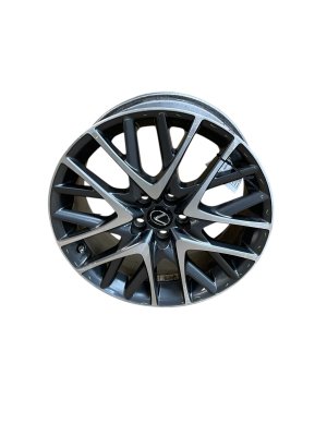 2016 Lexus RC300 Silver 19x8 10-Spoke Machined Silver Accent Aluminum Wheel (Used OEM)
