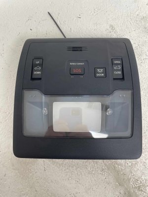 OEM Roof Map Light Console with Sunroof Controls for 2015-2017 Lexus - Upper Front (OEM)