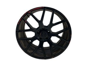 2007-2015 Audi Q7 Black 22x10 7 Y-Spoke Gloss Black Niche Rise Aftermarket Wheel (Used OEM)