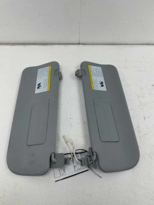  Tesla Model y Gray Magnetic Sun Visor Set - Right (Passenger) (Used OEM)