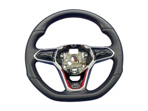 2022-2024 Volkswagen Golf Black Heated Steering Wheel - Front (Used OEM)