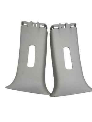 2023-2025 Honda Pilot Upper B-Pillar Trim Panel Cover Set - Front, Left (Driver) (Used OEM)
