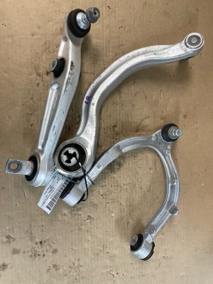 2020-2026 Tesla Y Upper and Lower Control Arm Set - Front (Used OEM)