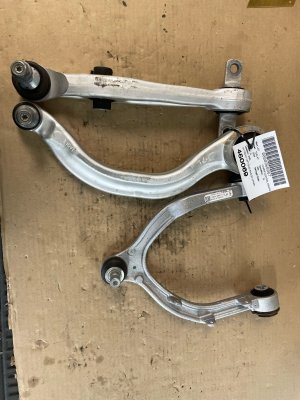  Tesla Model 3 Upper and Lower Control Arm Set - Front, Left (Driver) (Used OEM)
