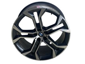 2020-2023 BMW X6 Silver 21x9.5 5 Y-Spoke Alloy Wheel - Front (Used OEM)