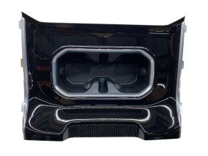 2022-2023 Jeep Wagoneer Black Center Console Cup Holder with Trim - Rear (Used OEM)