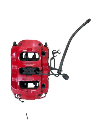 2012-2019 Porsche 911 Red Disc Brake Caliper - Rear, Left (Driver) (Used OEM)