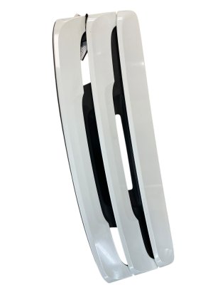 2012-2016 Porsche 911 White Deck Lid Vent Louver Trim Molding - Rear (Used OEM)