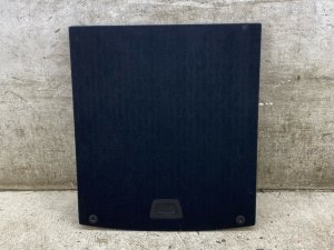 2017-2020 Jaguar F-Pace Black Trunk Cargo Spare Floor Carpet Cover Mat - Rear (Used OEM)