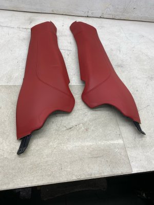 2017-2020 Jaguar F-Pace Red Seat Bolster Set - Rear (Used OEM)