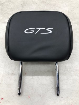 2015-2024 Porsche Macan Black Outer Seat Headrest - Rear, Left (Driver) (Used OEM)