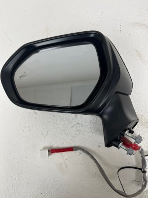 2019-2024 Toyota Corolla Door/Side View Mirror - Front, Left (Driver) (Used OEM)