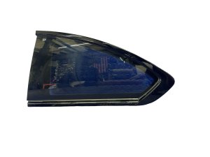 2023-2026 BMW M2 Black Quarter Window Glass with Black Trim - Rear, Left (Driver) (Used OEM)