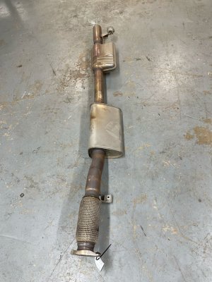 2021-2024 Mercedes-Benz GLA250 Center Exhaust Muffler Resonator Pipe (Used OEM)