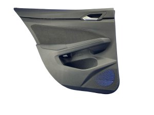 2022-2024 Volkswagen Golf Black Door Interior Trim Panel - Rear, Left (Driver) (Used OEM)