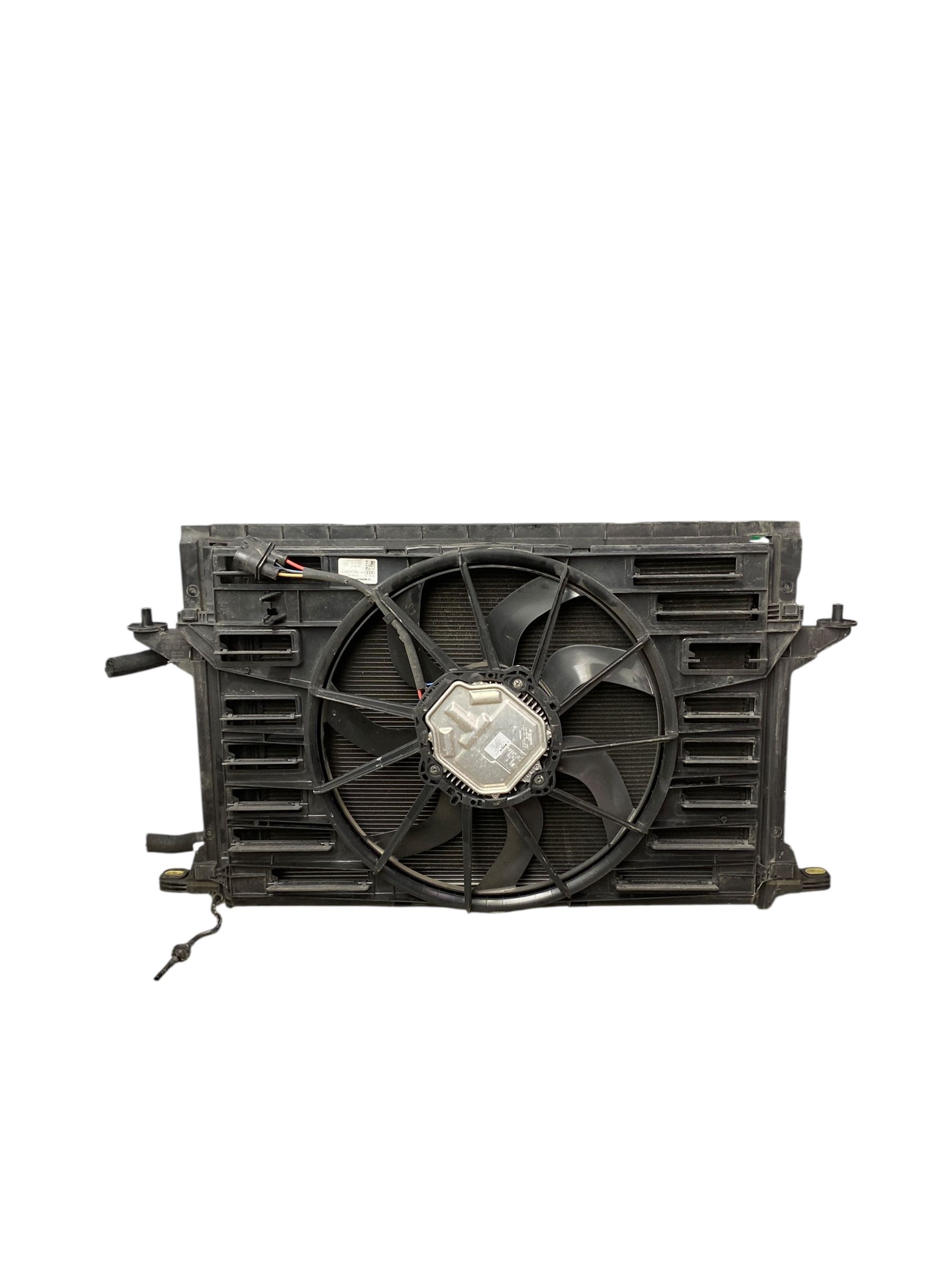 2019-2023 Audi Q4 e-tron Radiator Auxiliary Electric Cooling Fan Assembly - Front (Used OEM)