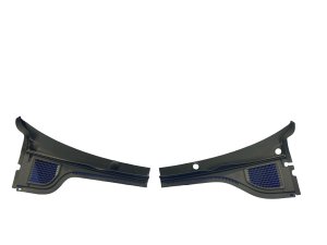 2022-2025 Volkswagen Golf Black Windshield Cowl Trim Cover Panel Set - Front (Used OEM)