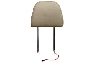 2019-2022 BMW X6 Beige Multi-Contour Ventilated Massage Headrest - Front, Right (Passenger) (Used OEM)