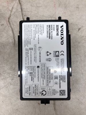 2021-2024 Volvo XC90 Wireless Charging Control Module (Used OEM)