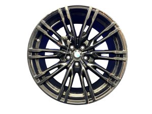 2023-2025 BMW M2 Black Front 19x9.5 10-Spoke Gloss Black Alloy Wheel (Used OEM)