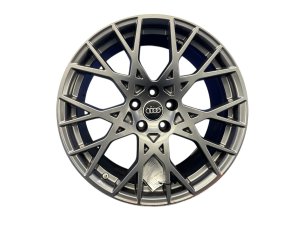 2022-2025 Audi RS3 Silver 19x9 Multi-Spoke Silver and Black Alloy Front Wheel (Used OEM)