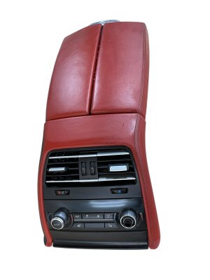 2014-2019 BMW M6 Upper Center Console Trim Bezel with Navigation Touch Pad Control - Front (Used OEM)