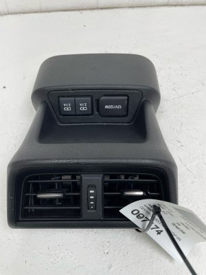 2019-2023 Lexus Es Center Console Endcap Vent Trim Panel with Charging Port - Rear (Used OEM)