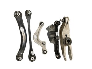 2019-2026 Audi S6 Rear Upper and Lower Suspension Control Arm Set - Front, Right (Passenger) (Used OEM)