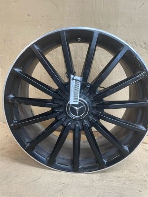 2021-2025 Mercedes-Benz GLA250 Black 21x8.5 15-Spoke Black Alloy Wheel (Used OEM)