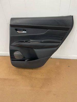 2025 Nissan Murano Black Door Interior Trim Panel - Rear, Right (Passenger) (Used OEM)