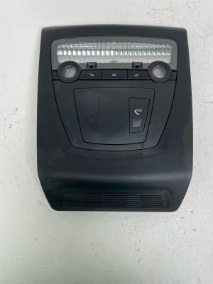 2012-2019 BMW 650i Overhead Roof Console with Dome Light (Used OEM)