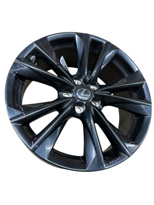 2023-2025 Lexus ES300h Black 19x8 5-Split Spoke Alloy Wheel (Used OEM)