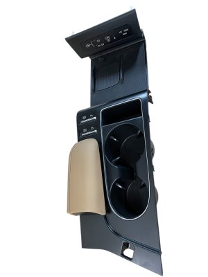 2024-2025 Hyundai Sonata Center Console Upper Trim Panel and Cup Holder - Front (Used OEM)