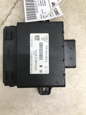 2013-2016 Porsche Boxster Voltage Converter Start-Stop Control Module (Used OEM)
