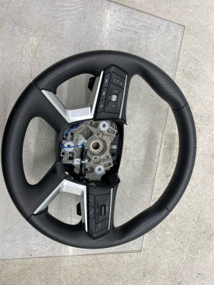 2022-2025 Mitsubishi Outlander Black Urethane Steering Wheel with Paddle Shifters (Used OEM)