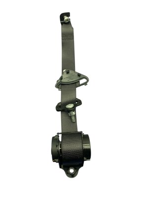 2024-2025 GMC Acadia Black Seat Belt Assembly - Rear, Left (Driver) (Used OEM)
