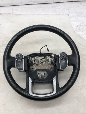 2013-2021 Land Rover Range Rover Ebony (Black) Non-Heated Steering Wheel (Used OEM)