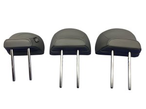 2024-2025 Kia EV9 Gray 2nd Row Bench Seat Headrest Set (3) - Rear, Right (Passenger) (Used OEM)